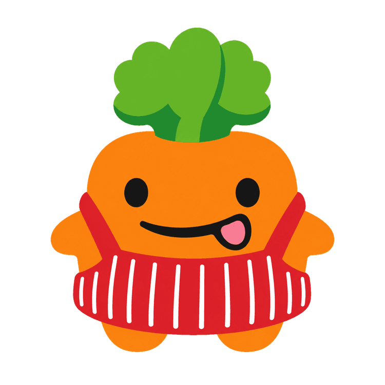 Caro the carrot mascot